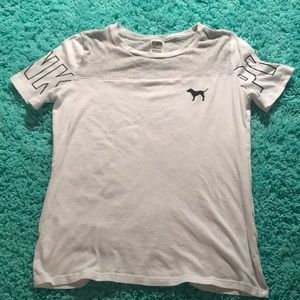 Pink Victoria Secret Logo Tee